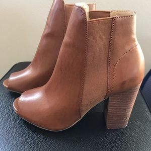 Chinese Laundry open toe bootie